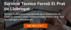 Servicio Técnico Ferroli El Prat de Llobregat 934242687