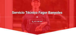 Servicio Técnico Fagor Banyoles 972396313