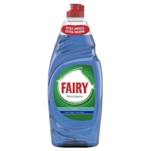 Fairy Extra Higiene y limpieza Eucalipto detergente lavavajillas a mano concentrado 650 ml