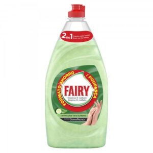 Fairy limpieza y cuidado detergente lavavajillas a mano con Aloe Vera & Pepino 500 ml
