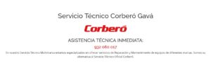 Servicio Técnico Corbero Gavà 934242687