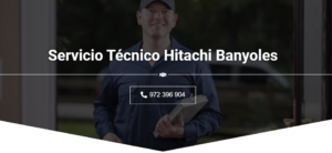 Servicio Técnico Hitachi Banyoles 972396313