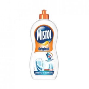 Mistol Original contra grasa y incrustaciones detergente lavavajillas a mano 900 ml