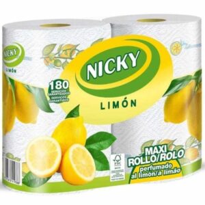 Nicky Limón Maxi rollo papel cocina perfumado 2 Unidades