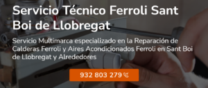 Servicio Técnico Ferroli Sant Boi de Llobregat 934242687