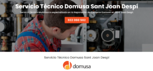 Servicio Técnico Domusa Sant Joan Despi 934242687