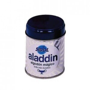 Sidol Aladdin algodón mágico limpia plata y metales 75 gramos