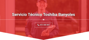 Servicio Técnico Toshiba Banyoles 972396313