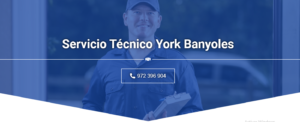 Servicio Técnico York Banyoles 972396313