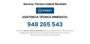 Servicio Técnico Indesit Barañáin 948262613