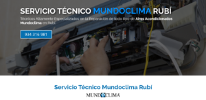 Servicio Técnico Mundoclima Rubí 934242687
