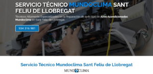 Servicio Técnico Mundoclima Sant Feliu de Llobregat 934242687