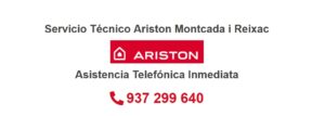 Servicio Técnico Ariston Montcada i Reixac 934242687