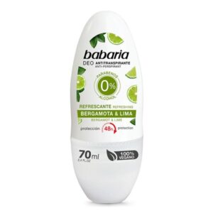 Babaria Bergamota y Lima Refrescante desodorante antitranspirante roll-on 70ml