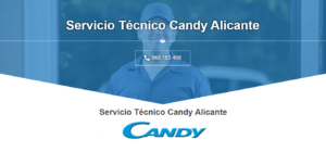 Servicio Técnico Candy Alicante 965217105