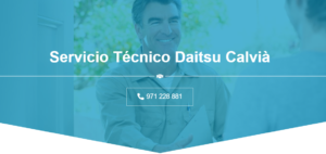 Servicio Técnico Daitsu Calvià 971727793