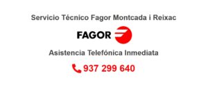 Servicio Técnico Fagor Montcada i Reixac 934242687