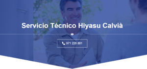 Servicio Técnico Hiyasu Calvià 971727793