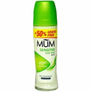 MUM Sensitive Aloe Vera desodorante antitranspirante 75 ml + 50% GRATIS