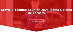 Servicio Técnico Saunier Duval Santa Coloma de Farners 972396313