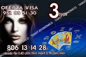 Tarot visa económico 3 euros