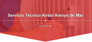 Servicio Técnico Airsol Arenys de Mar 934242687