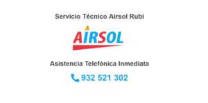 Servicio Técnico Airsol Rubí 934242687