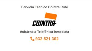 Servicio Técnico Cointra Rubí 934242687