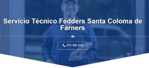Servicio Técnico Fedders Santa Coloma de Farners 972396313