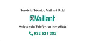 Servicio Técnico Vaillant Rubí 934242687
