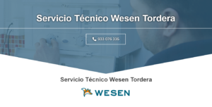 Servicio Técnico Wesen Tordera 934242687