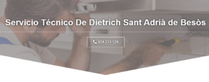 Servicio Técnico De dietrich Sant Adria de Besos 934242687