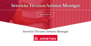 Servicio Técnico Ariston Montgat 934242687
