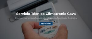 Servicio Técnico Climatronic Gavá 934242687