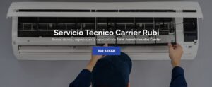 Servicio Técnico Carrier Rubí 934242687