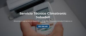 Servicio Técnico Climatronic Sabadell 934242687