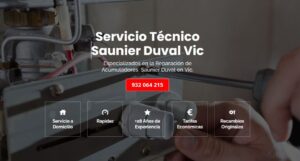 Servicio Técnico Saunier Duval Vic 934 242 687