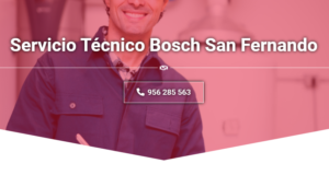 Servicio Técnico   Bosch San fernando 950206887