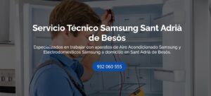 Servicio Técnico Samsung Sant Adrià de Besòs 934242687
