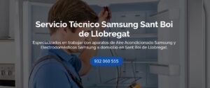 Servicio Técnico Samsung Sant Boi de Llobregat 934242687
