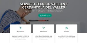 Servicio Técnico Vaillant Cerdanyola del Vallès 934 242 687
