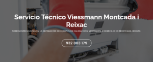 Servicio Técnico Viessmannn Montcada i Reixac 934242687