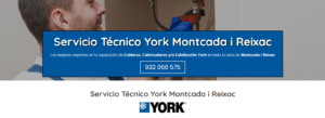 Servicio Técnico York Montcada i Reixac 934242687