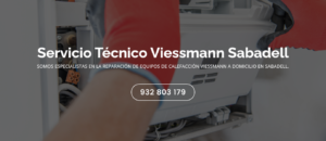 Servicio Técnico Viessmannn Sabadell 934242687