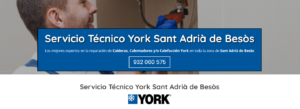 Servicio Técnico York Sant Adría de Besos 934242687