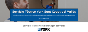 Servicio Técnico York Sant Cugat del Vallés 934242687