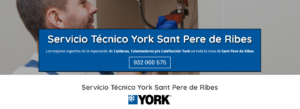 Servicio Técnico York Sant Pere de Ribes 934242687