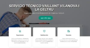 Servicio Técnico Vaillant Vilanova i la Geltrú 934 242 687