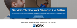 Servicio Técnico York Vilanova i la Geltrú 934242687