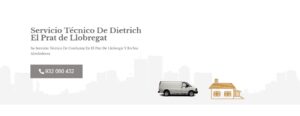 Servicio Técnico De Dietrich El Prat de Llobregat 934242687